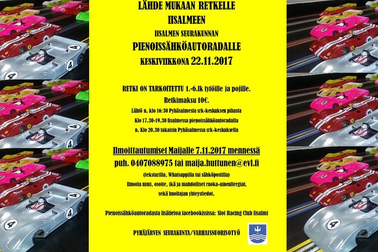 Retki Iisalmeen pienoissähköautoradalle Retki Iisalmeen pienoissähköautoradalle