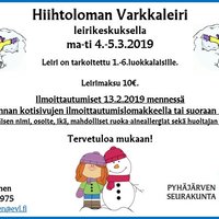 Hiihtoloman varkkaleiri Hiihtoloman varkkaleiri