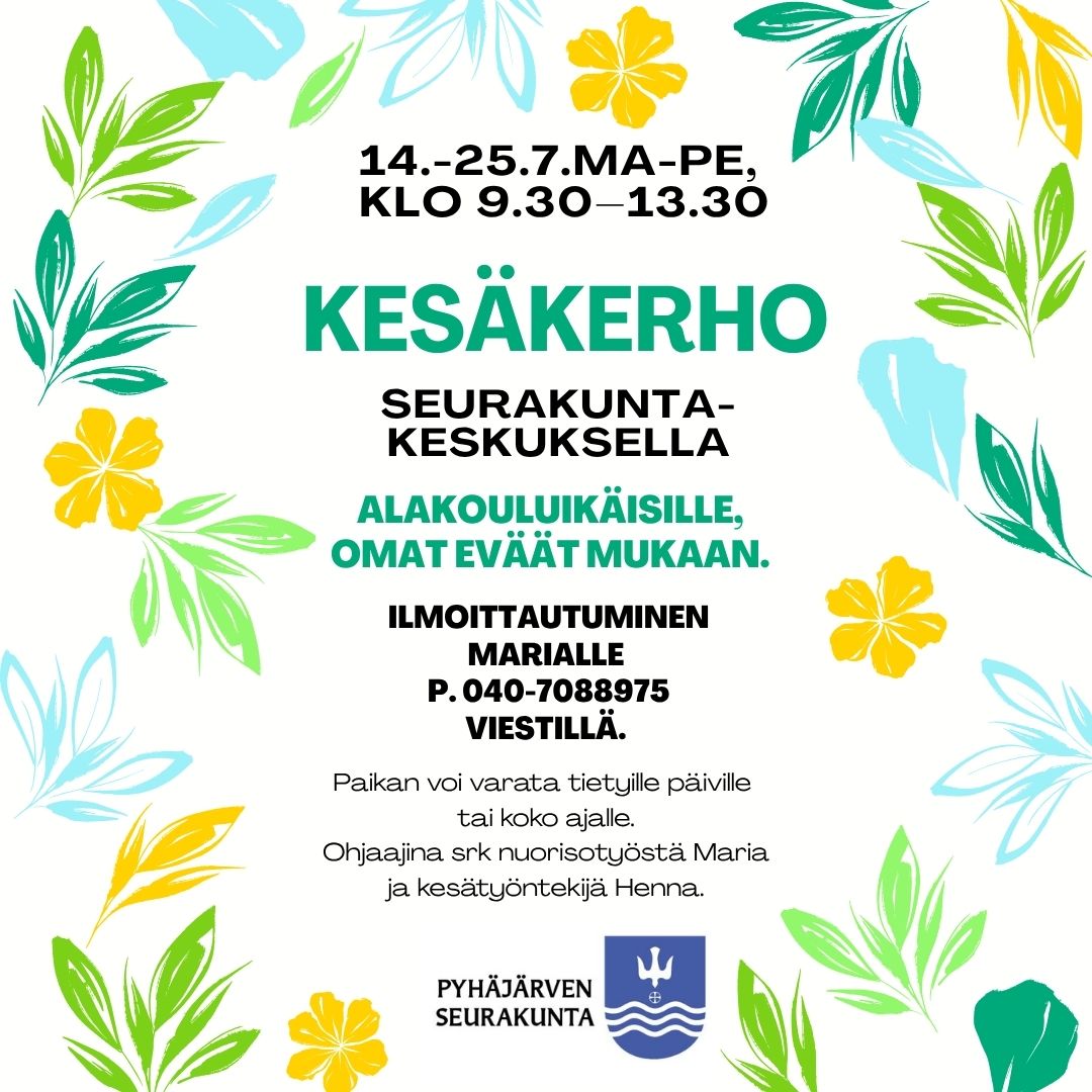 kesäkerho lasten kesäkerho