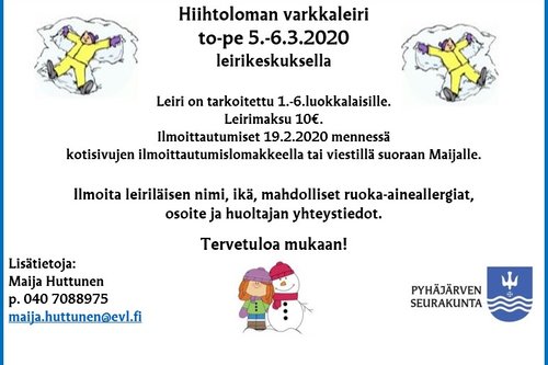 Hiihtoloman varkkaleiri