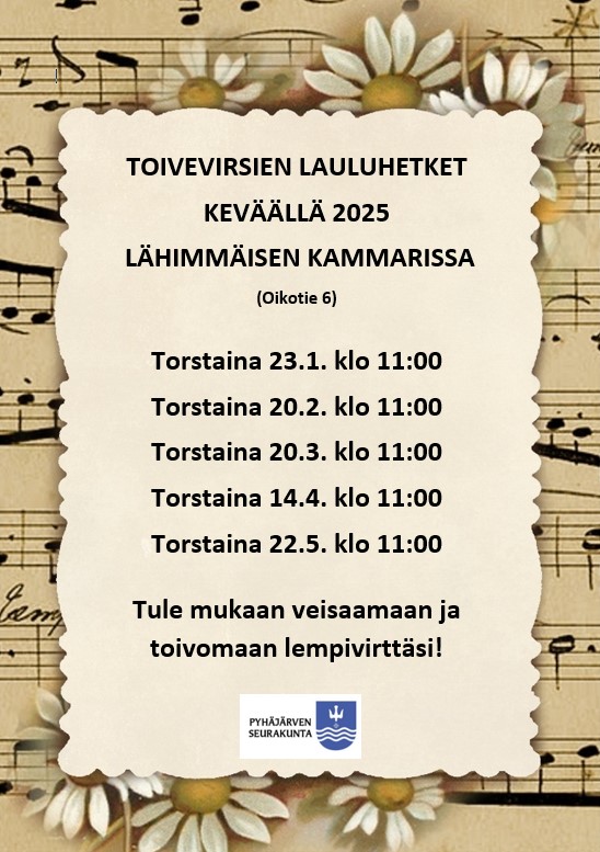 Toivevirsi hetki virsimainos